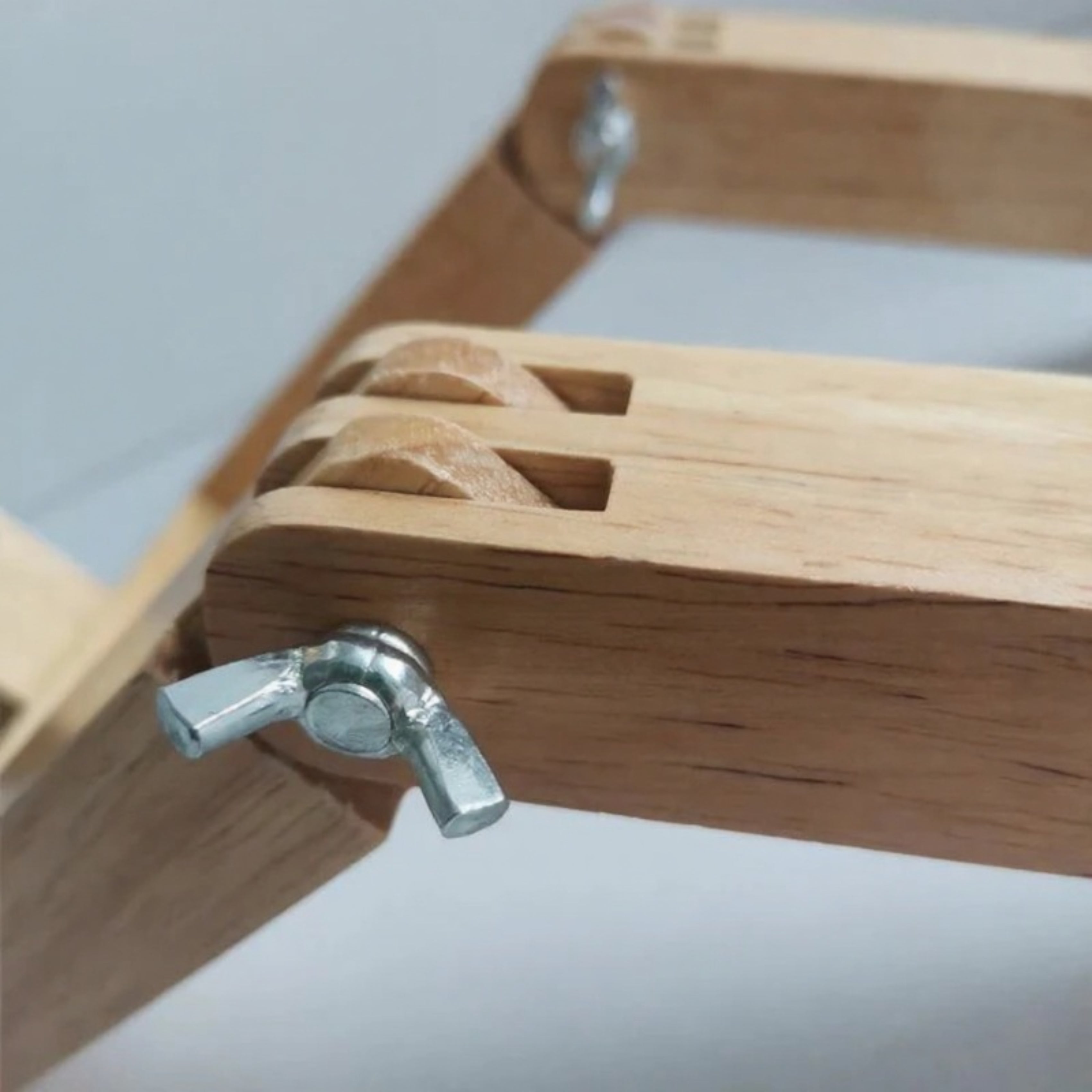 Lampe de table en bois – Lampe de table créative avec pieds réglables et lumière chaude Ma boutique