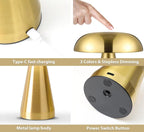 Lampe de Table Champignon Métallique – Éclairage LED Élégant et Moderne Ma boutique