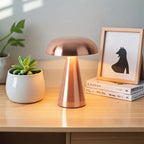 Lampe de Table Champignon Métallique – Éclairage LED Élégant et Moderne Ma boutique