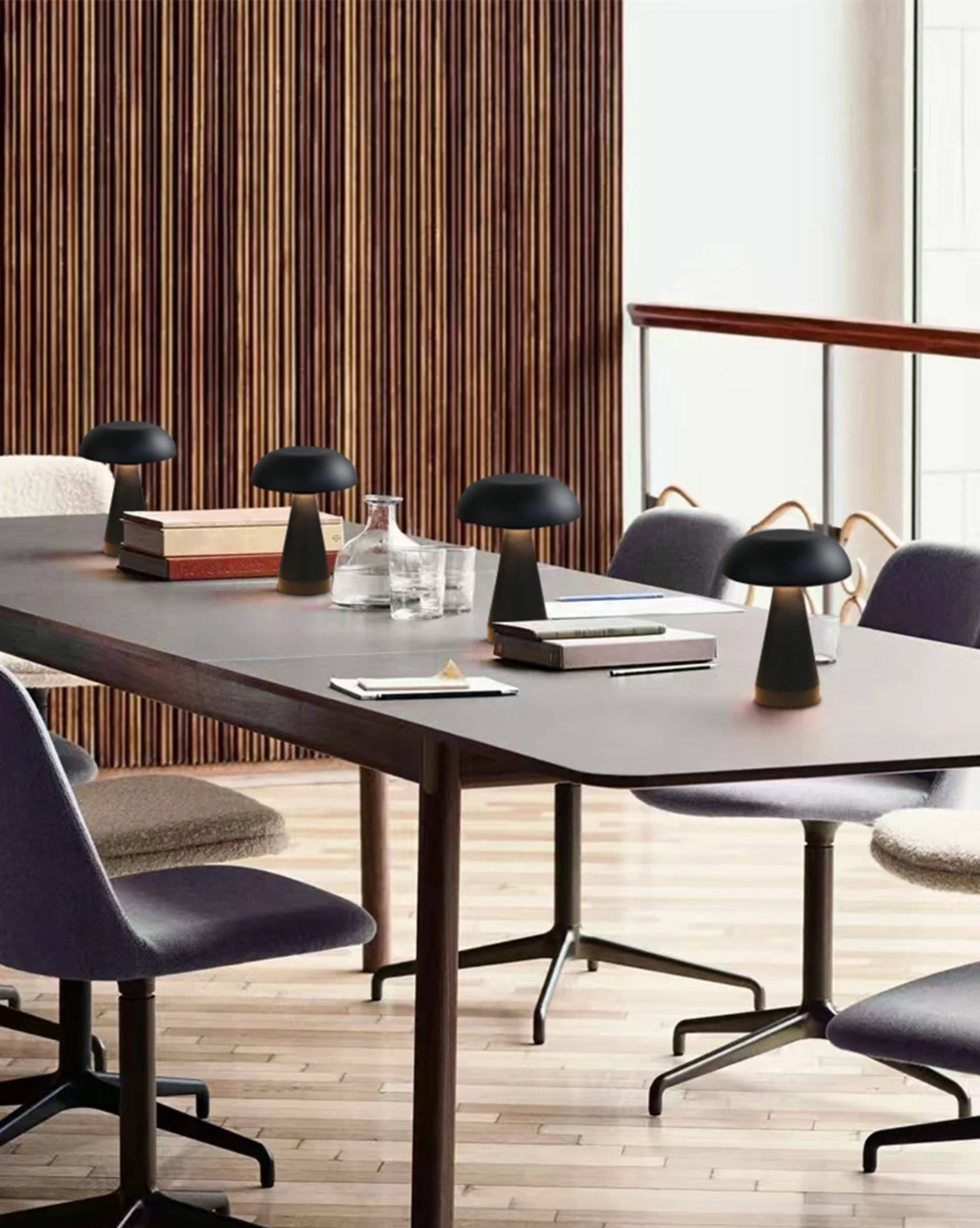 Lampe de Table Champignon Métallique – Éclairage LED Élégant et Moderne Ma boutique