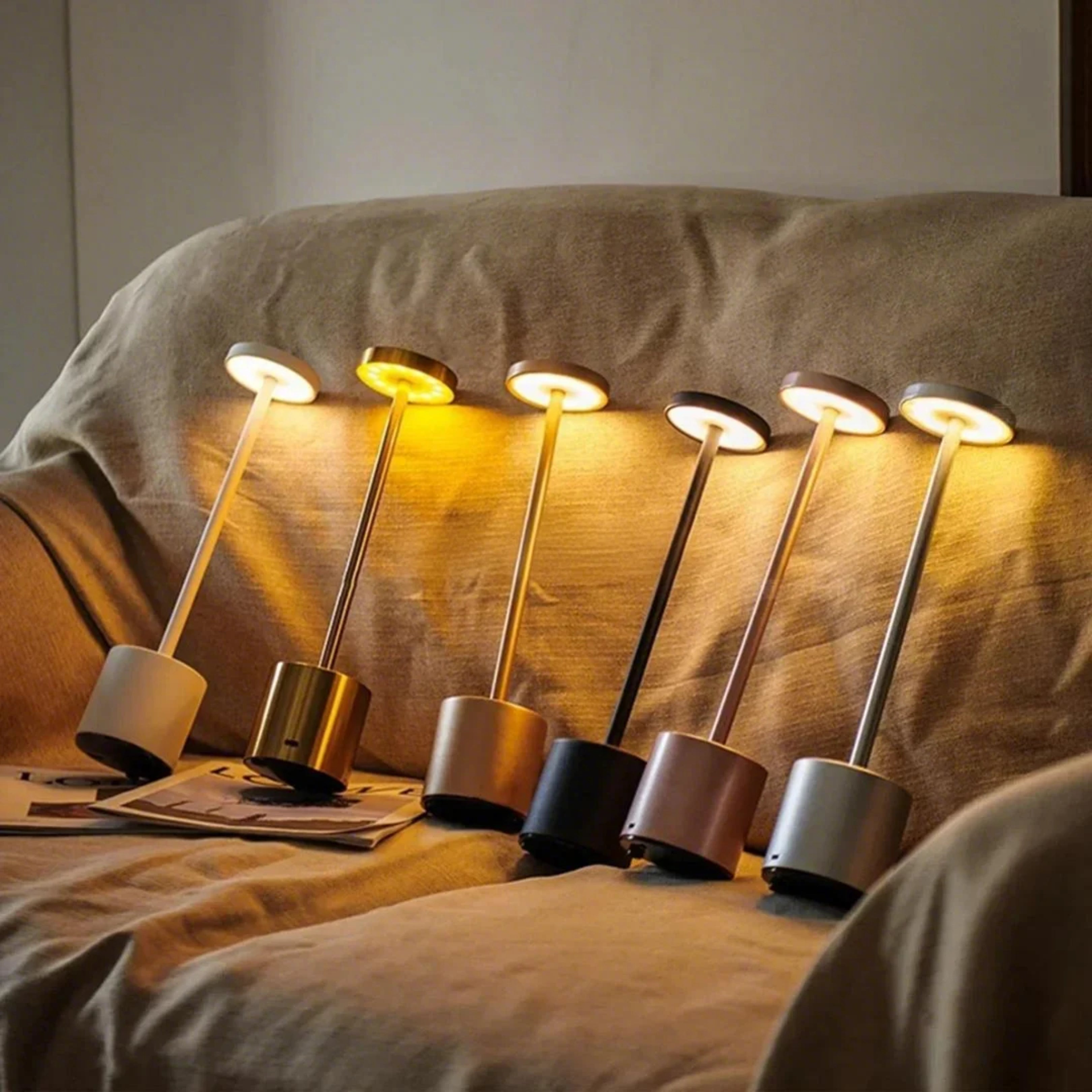 Lampe de Table LED Design Minimaliste – Éclairage Élégant et Rechargeable Ma boutique
