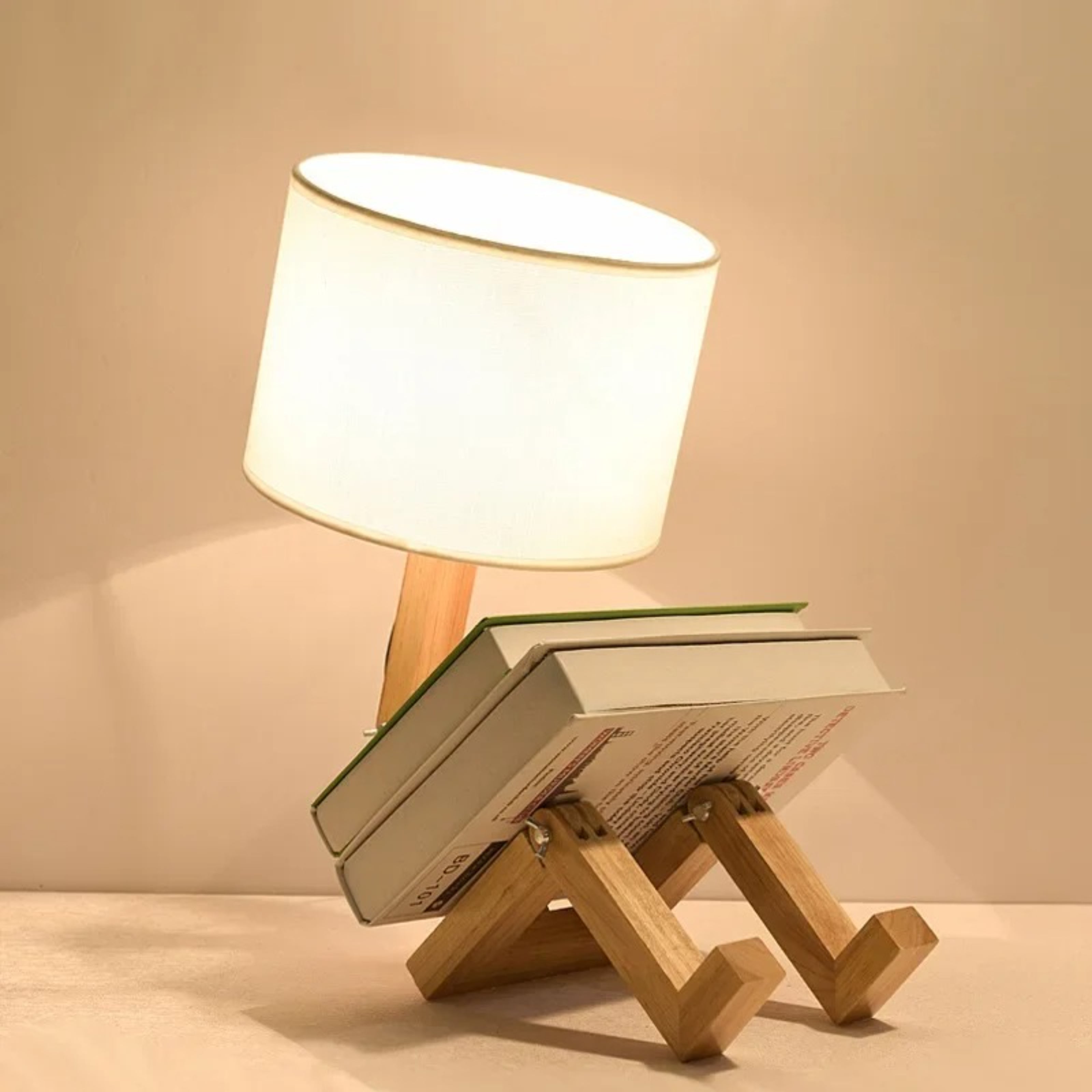 Lampe de chevet bois Ma boutique