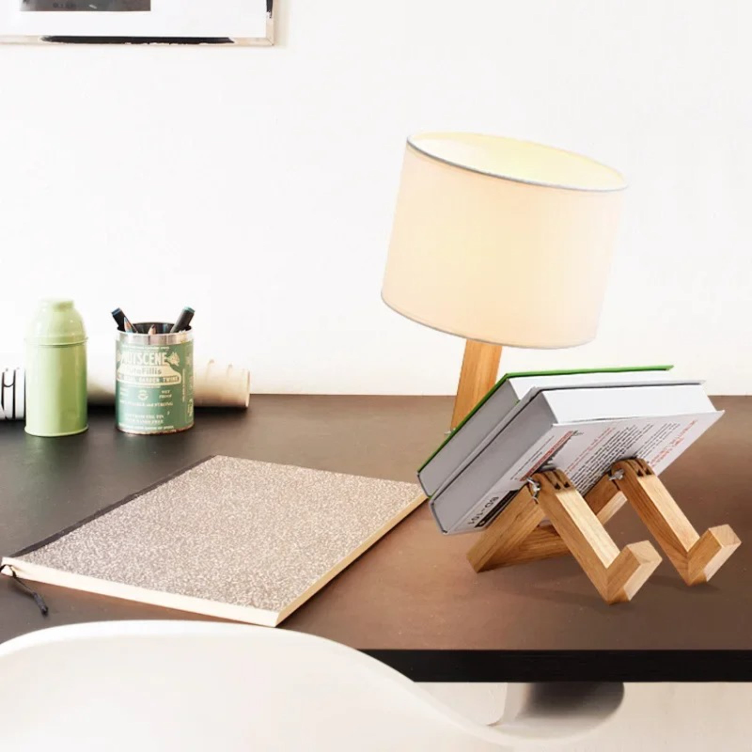 Lampe de chevet bois Ma boutique