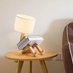 Lampe de chevet bois Ma boutique