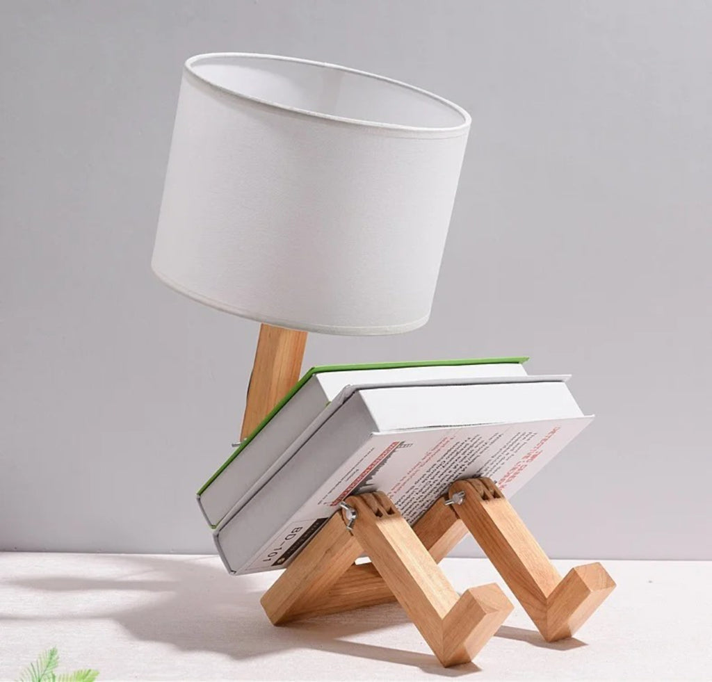 Lampe de chevet bois Ma boutique
