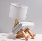 Lampe de chevet bois Ma boutique
