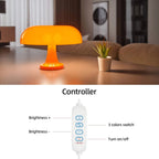 Lampe de table champignon à éclat rétro – Éclairage d'accent moderne et minimaliste Ma boutique
