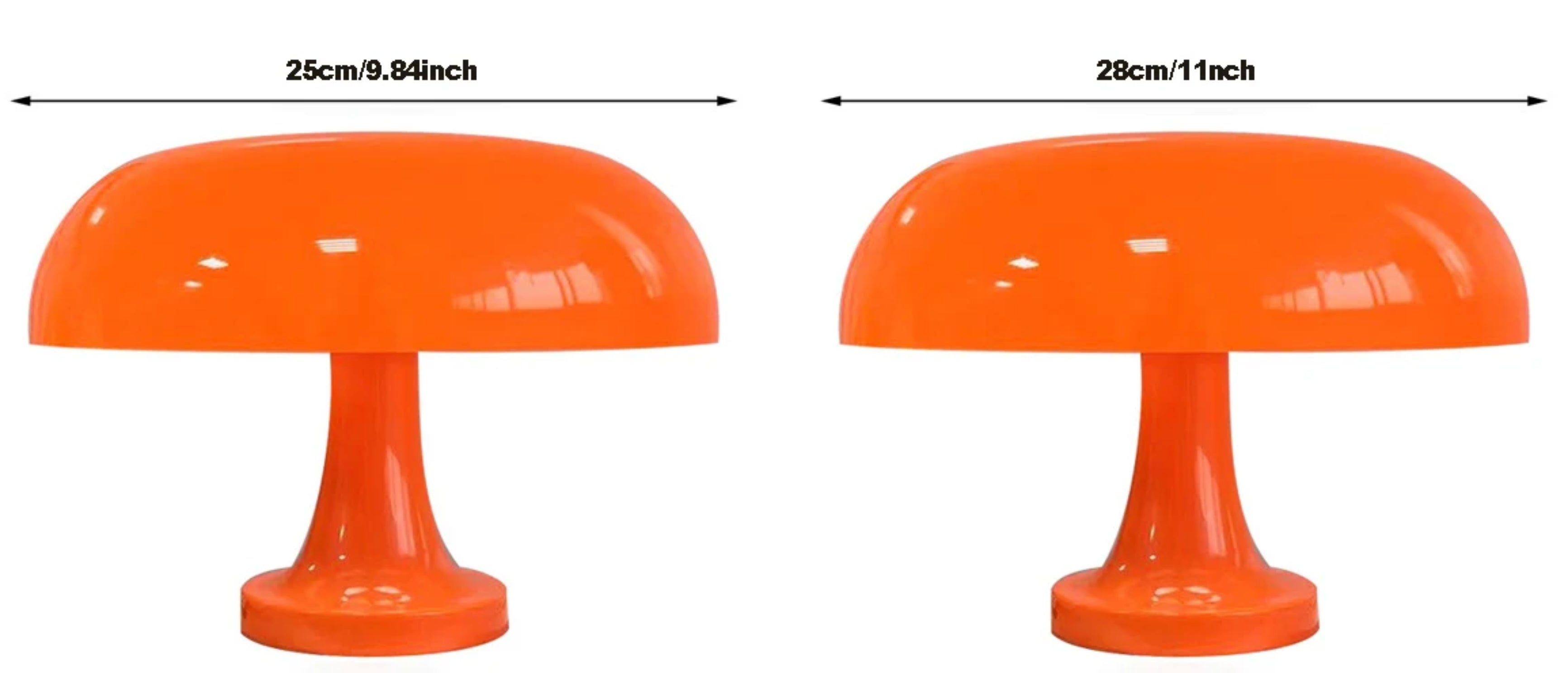Lampe de table champignon à éclat rétro – Éclairage d'accent moderne et minimaliste Ma boutique