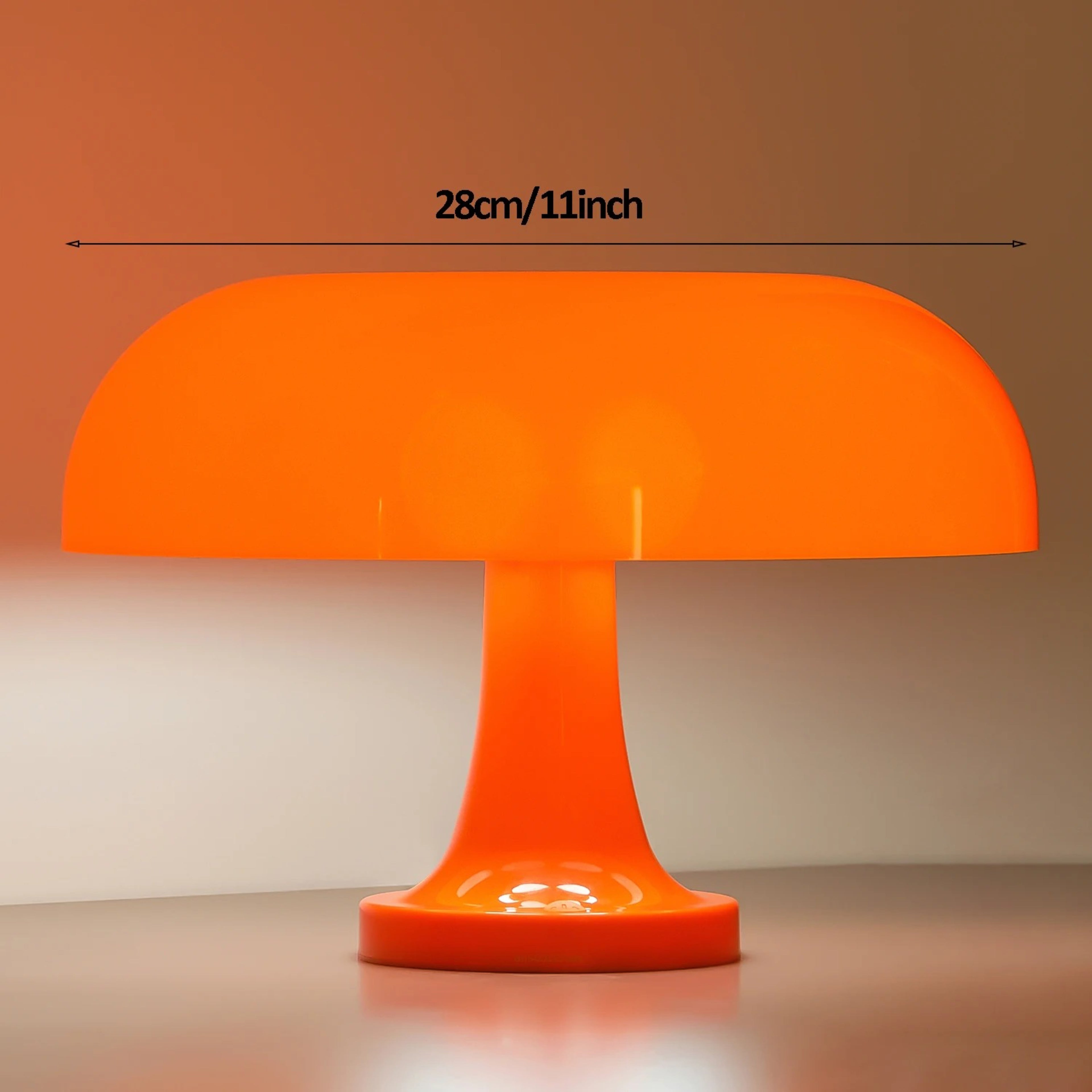 Lampe de table champignon à éclat rétro – Éclairage d'accent moderne et minimaliste Ma boutique