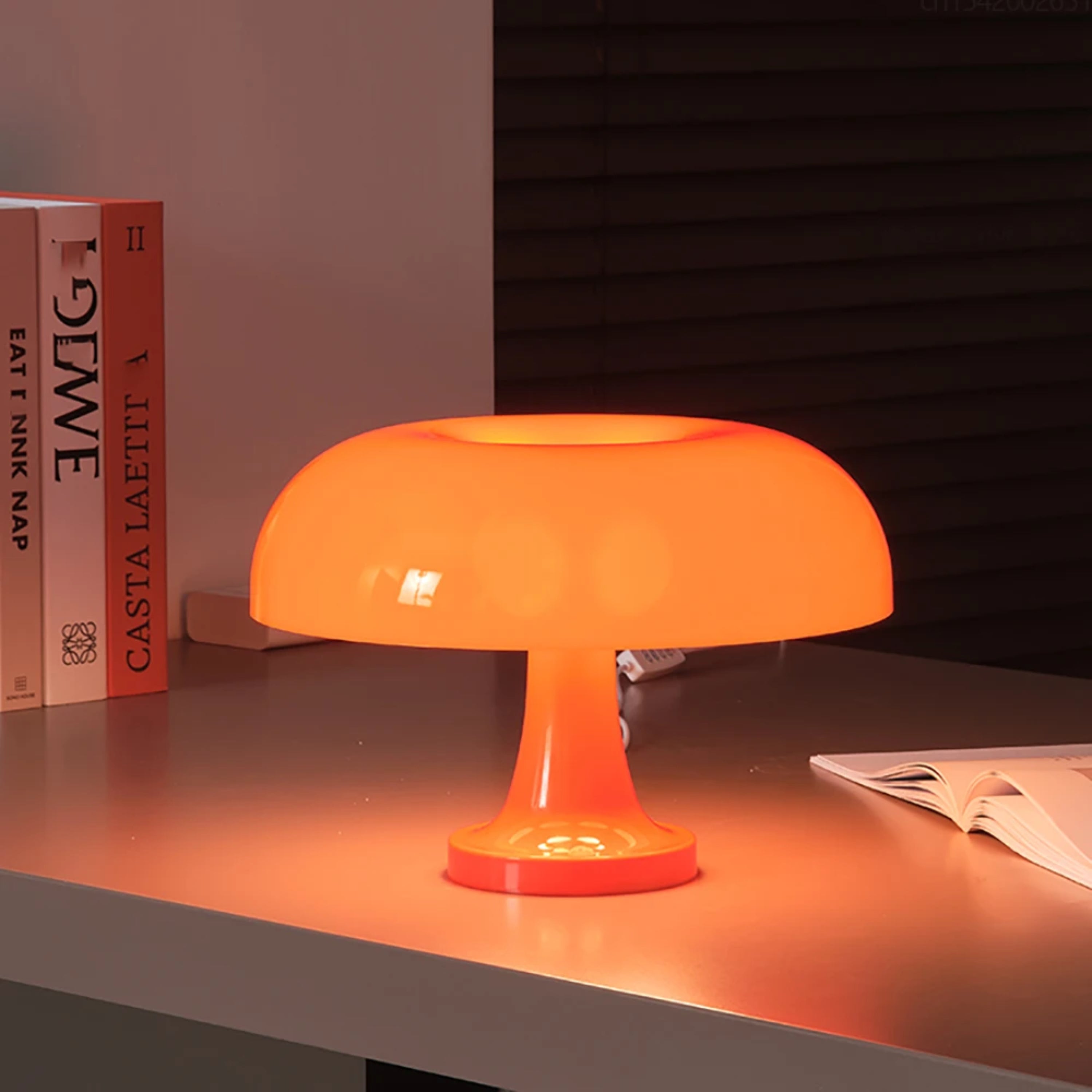 Lampe de table champignon à éclat rétro – Éclairage d'accent moderne et minimaliste Ma boutique