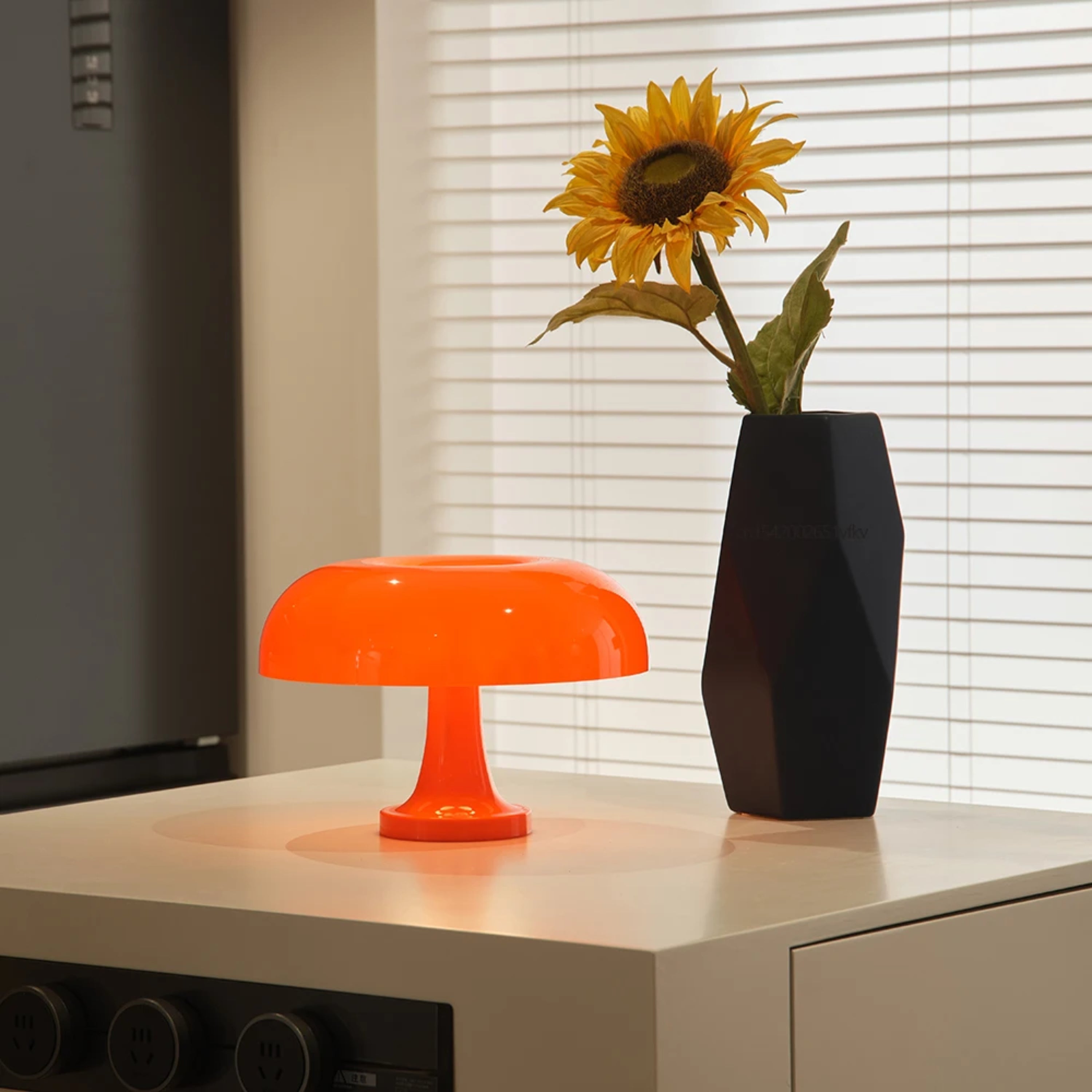 Lampe de table champignon à éclat rétro – Éclairage d'accent moderne et minimaliste Ma boutique