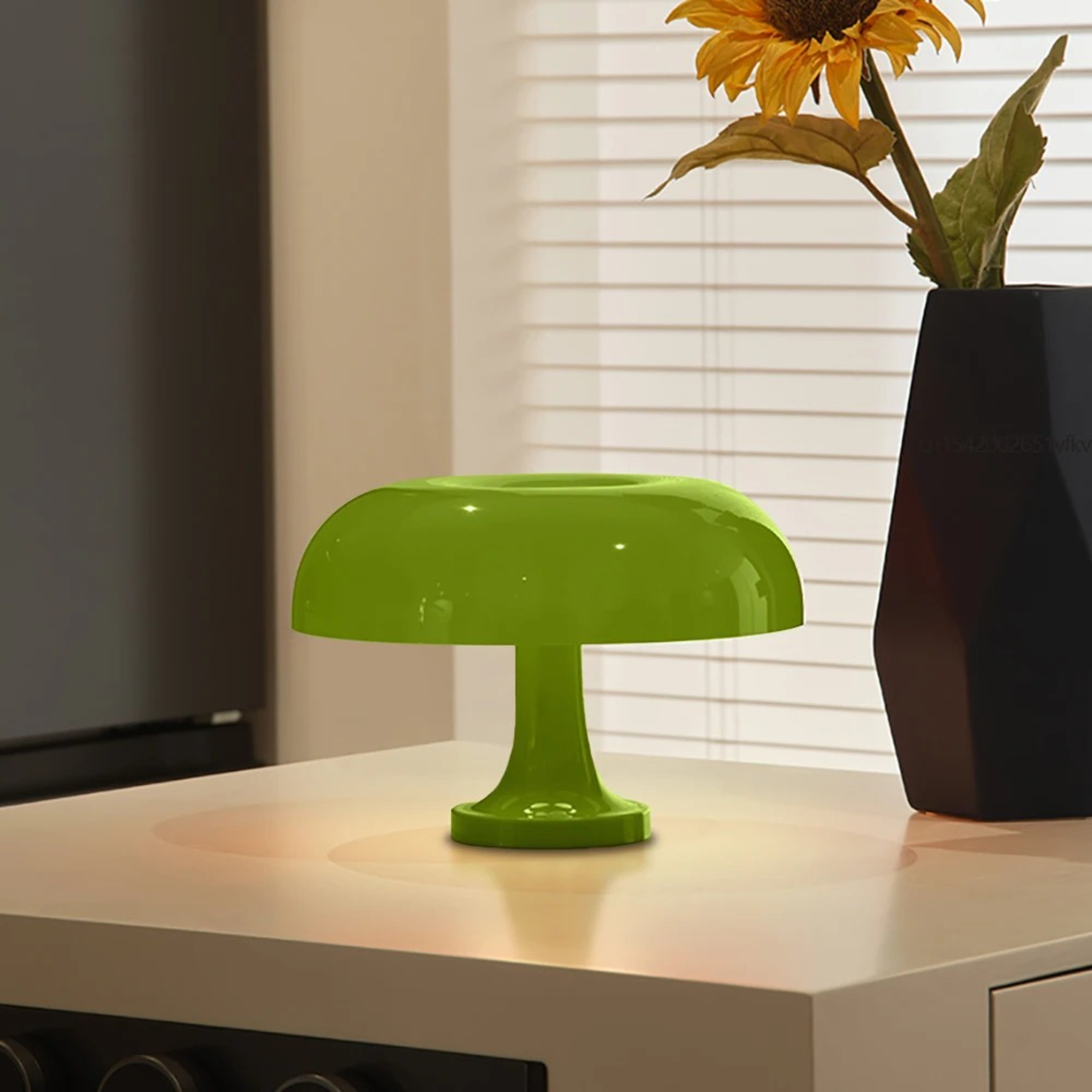 Lampe de table champignon à éclat rétro – Éclairage d'accent moderne et minimaliste Ma boutique