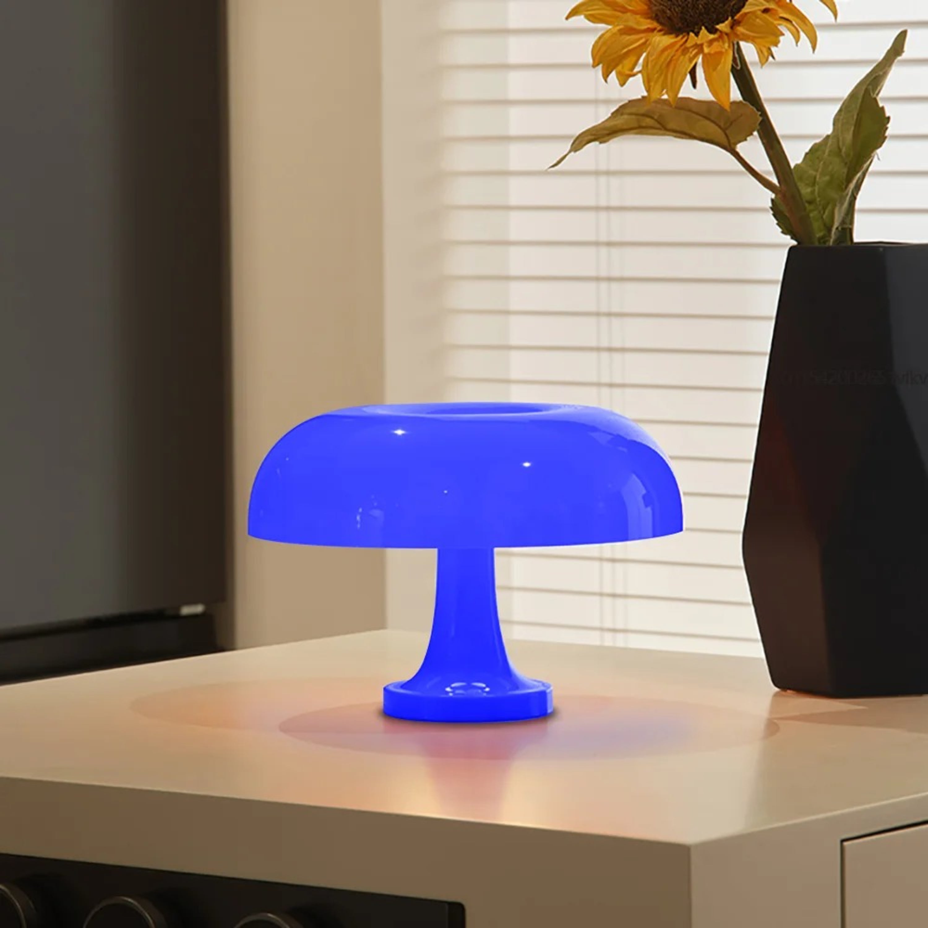 Lampe de table champignon à éclat rétro – Éclairage d'accent moderne et minimaliste Ma boutique