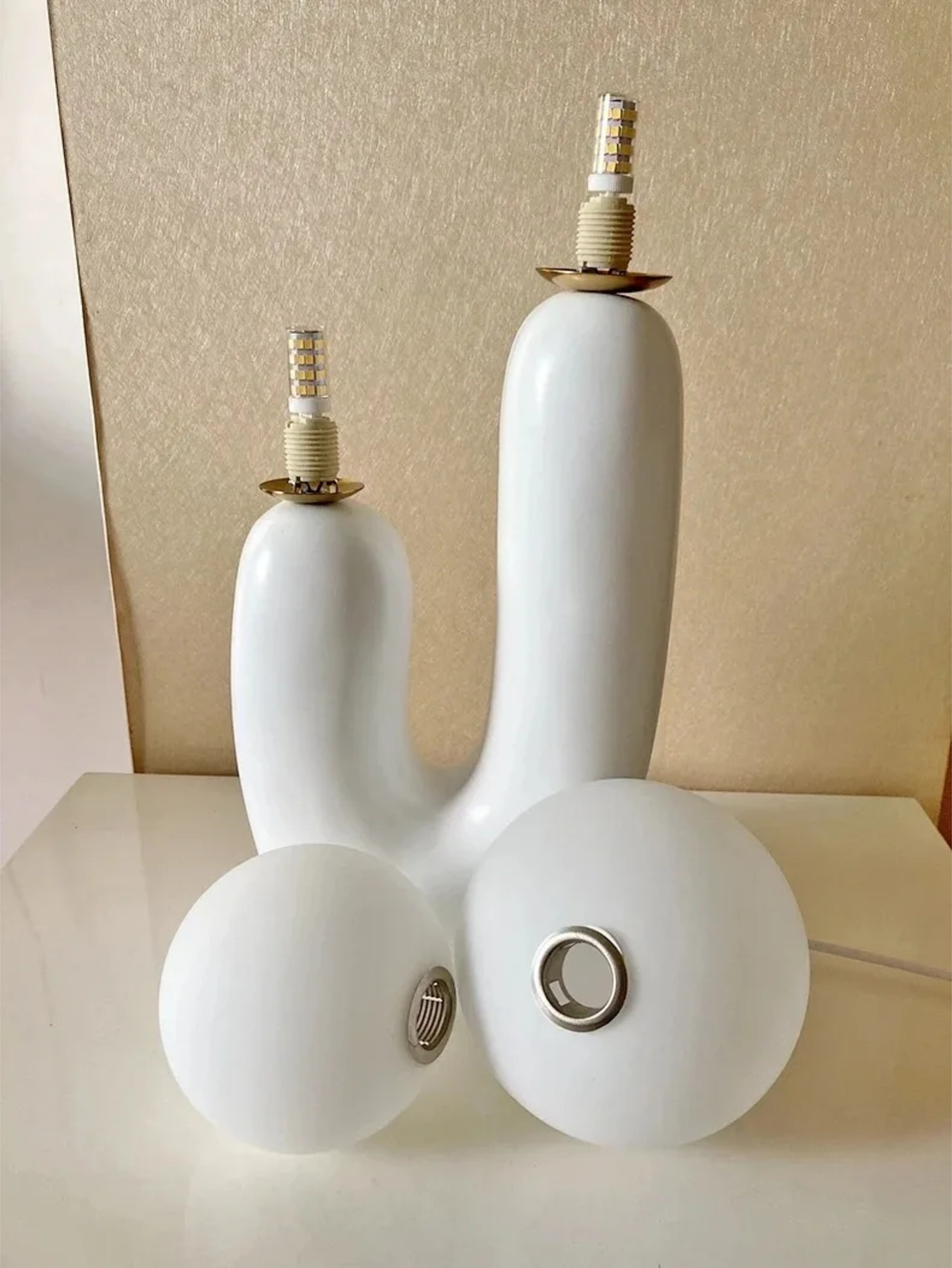 Lampe de table moderne à double globe inspirée des cactus Ma boutique