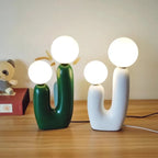 Lampe de table moderne à double globe inspirée des cactus Ma boutique