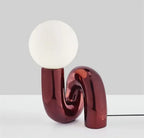 Lampe de table sculpturale moderne CurveGlow Ma boutique