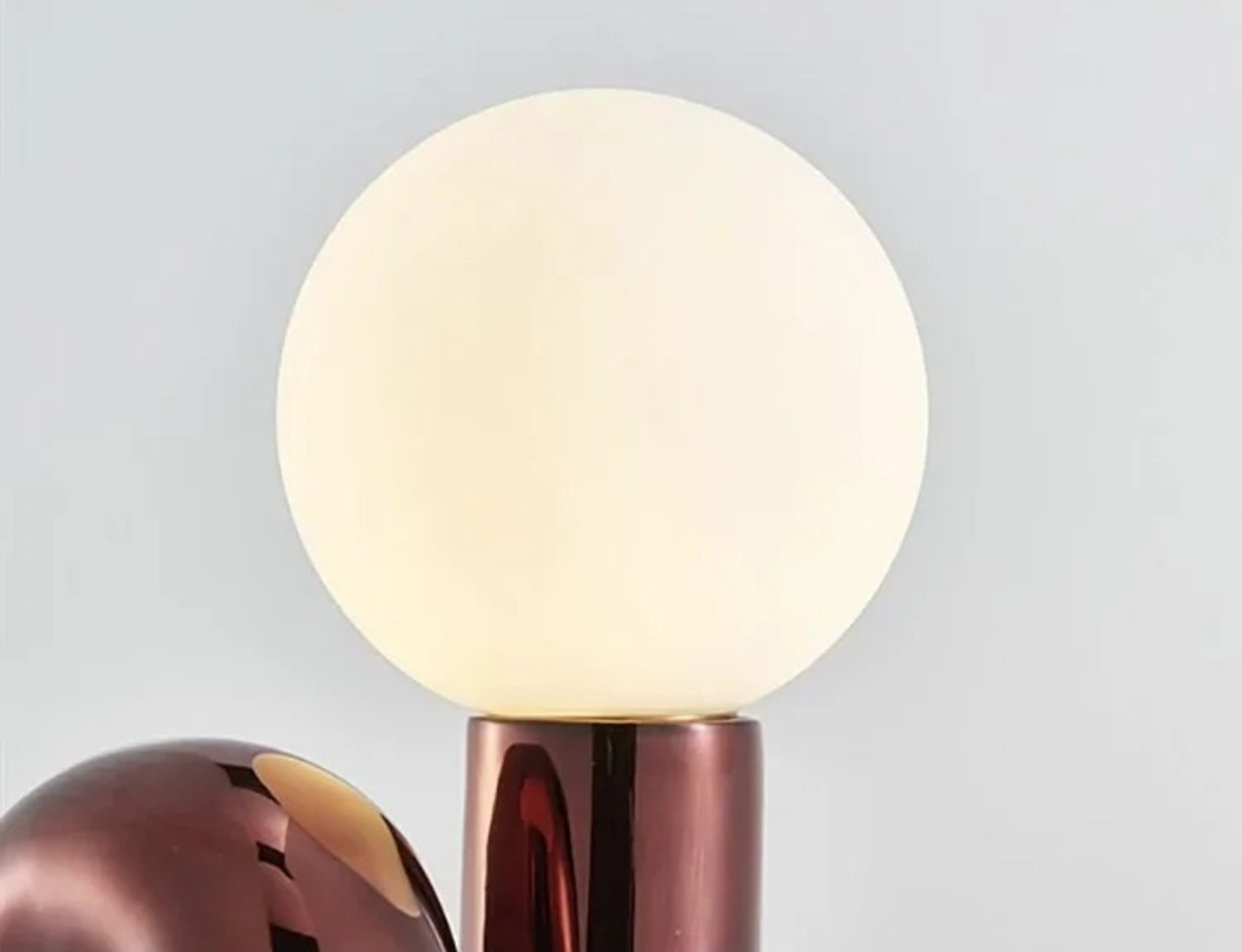 Lampe de table sculpturale moderne CurveGlow Ma boutique