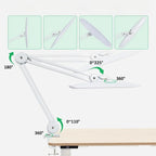 Lampe de bureau amovible Ma boutique