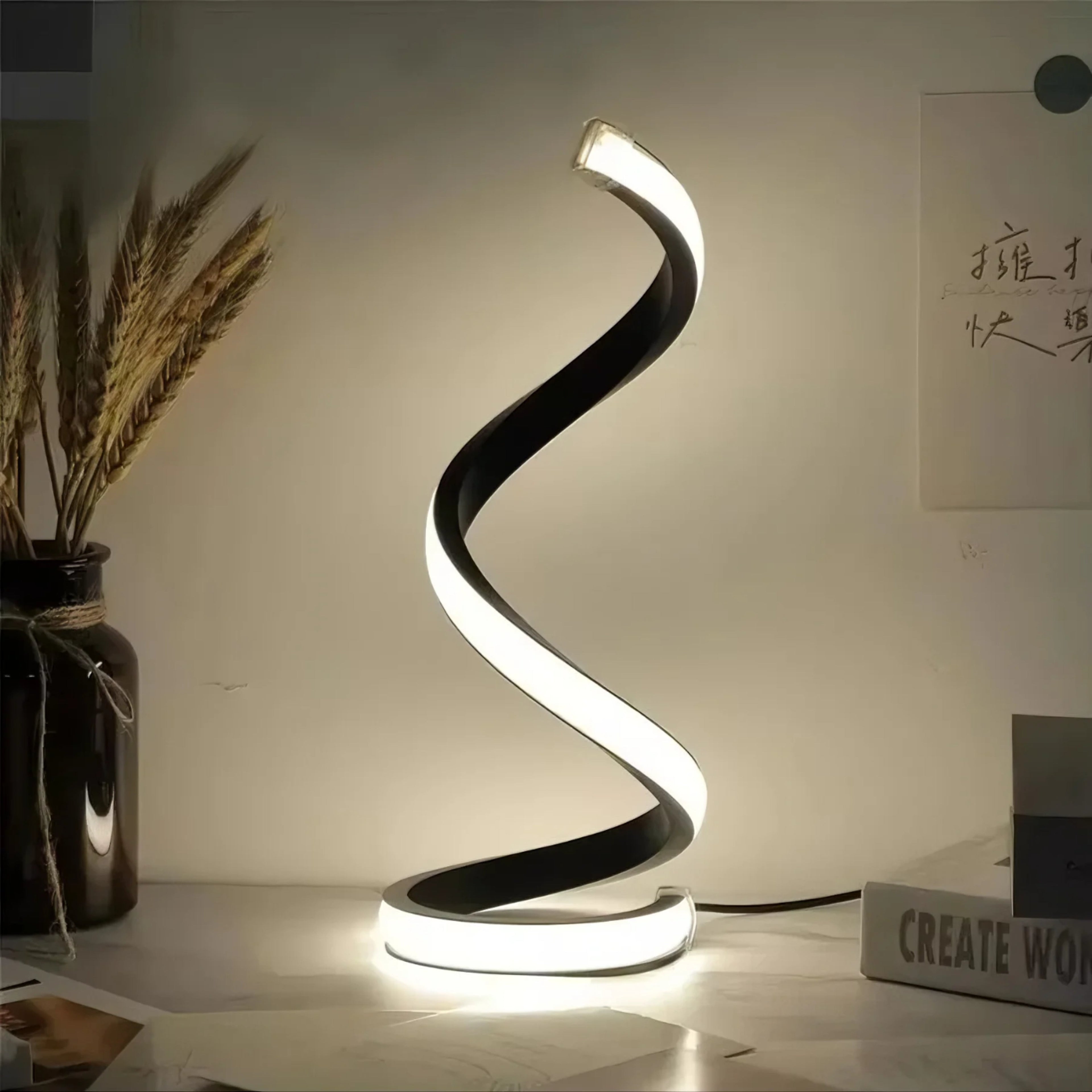 Lampe de table Spiral LED Ma boutique