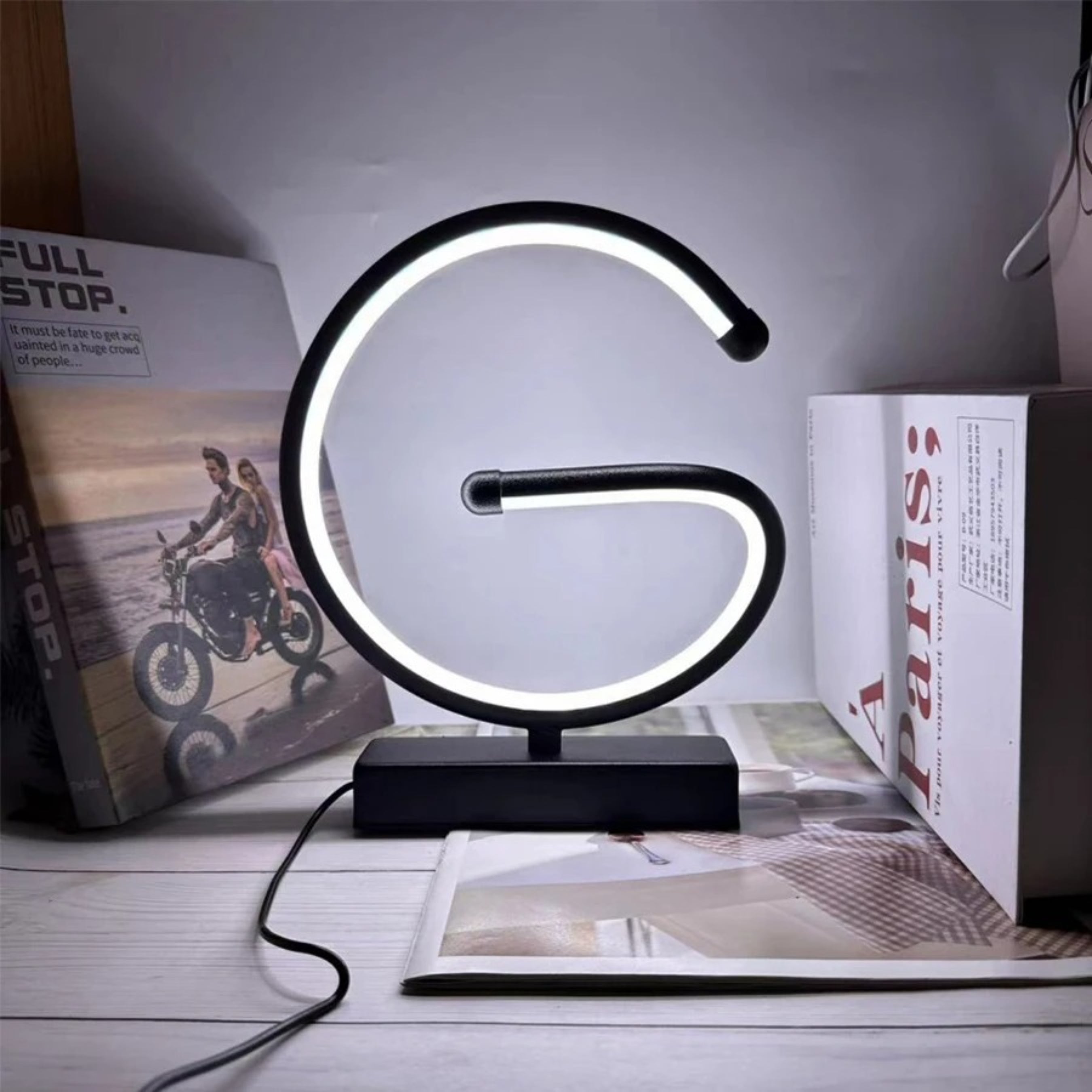 Lampe de table Spiral LED Ma boutique