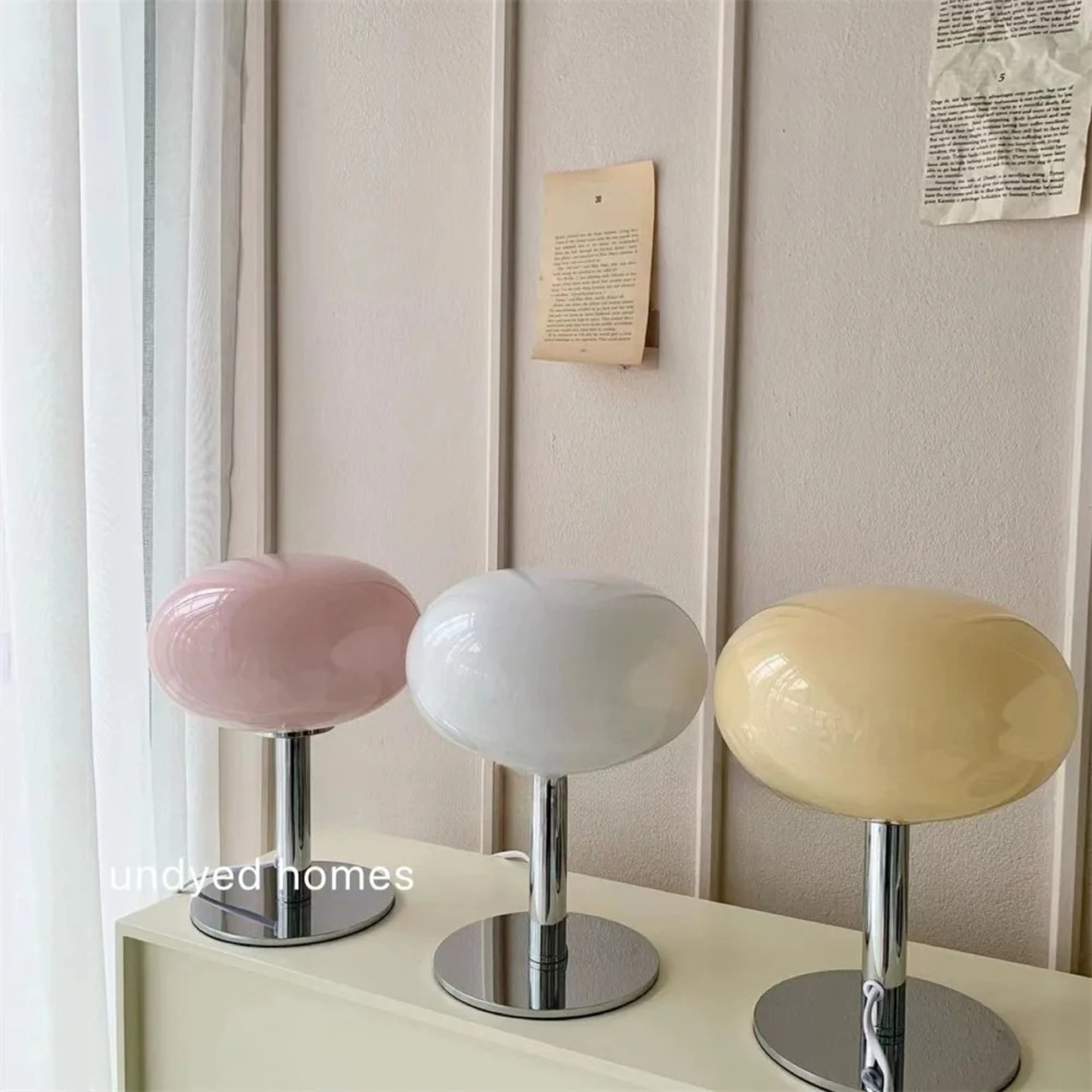 Lampe de table bulle Ma boutique