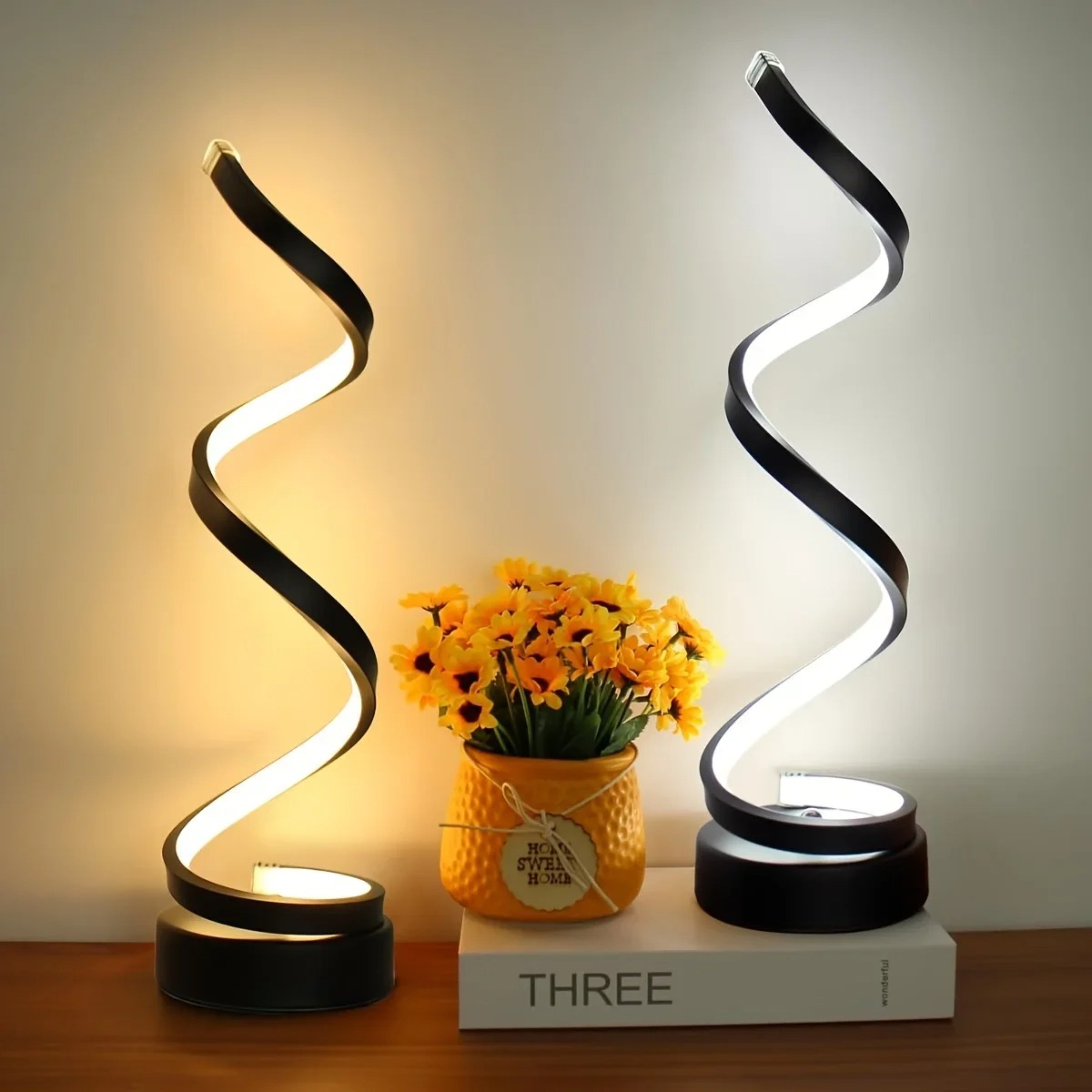 Lampe de table Spiral LED Ma boutique