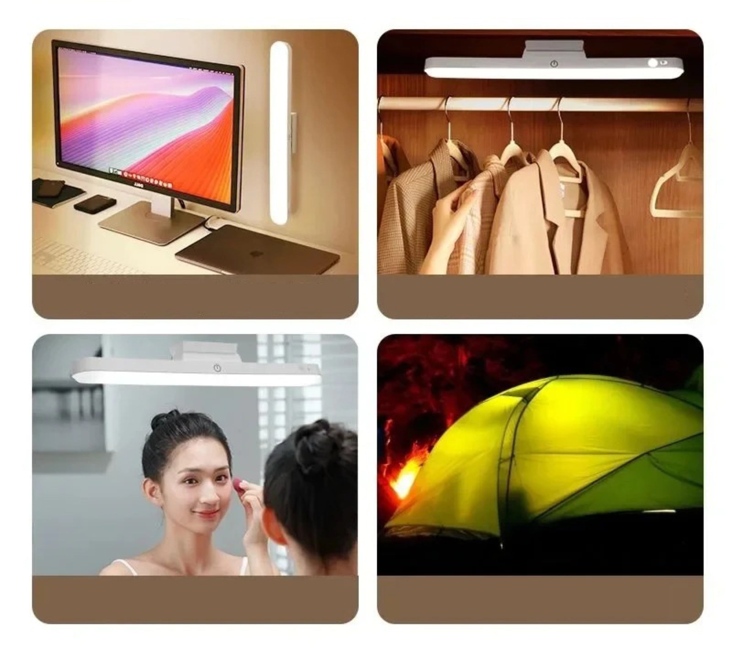 LED Magnetic Eye Protection Remote Reading Switch Desk Lamp Three-speed Stepless Dimming USB Rechargeable Student Learning Lamp Ma boutique