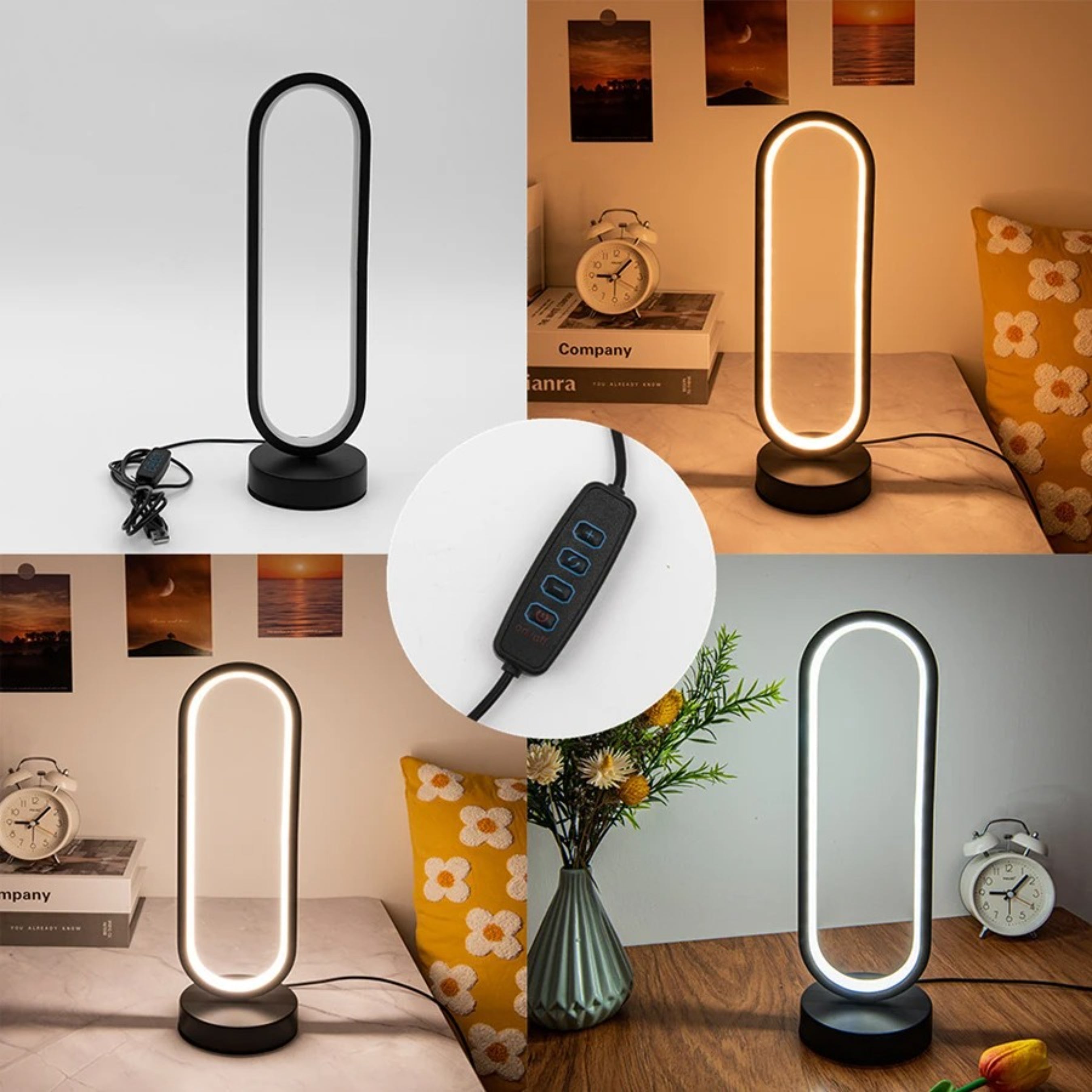 Lampe de table Spiral LED Ma boutique