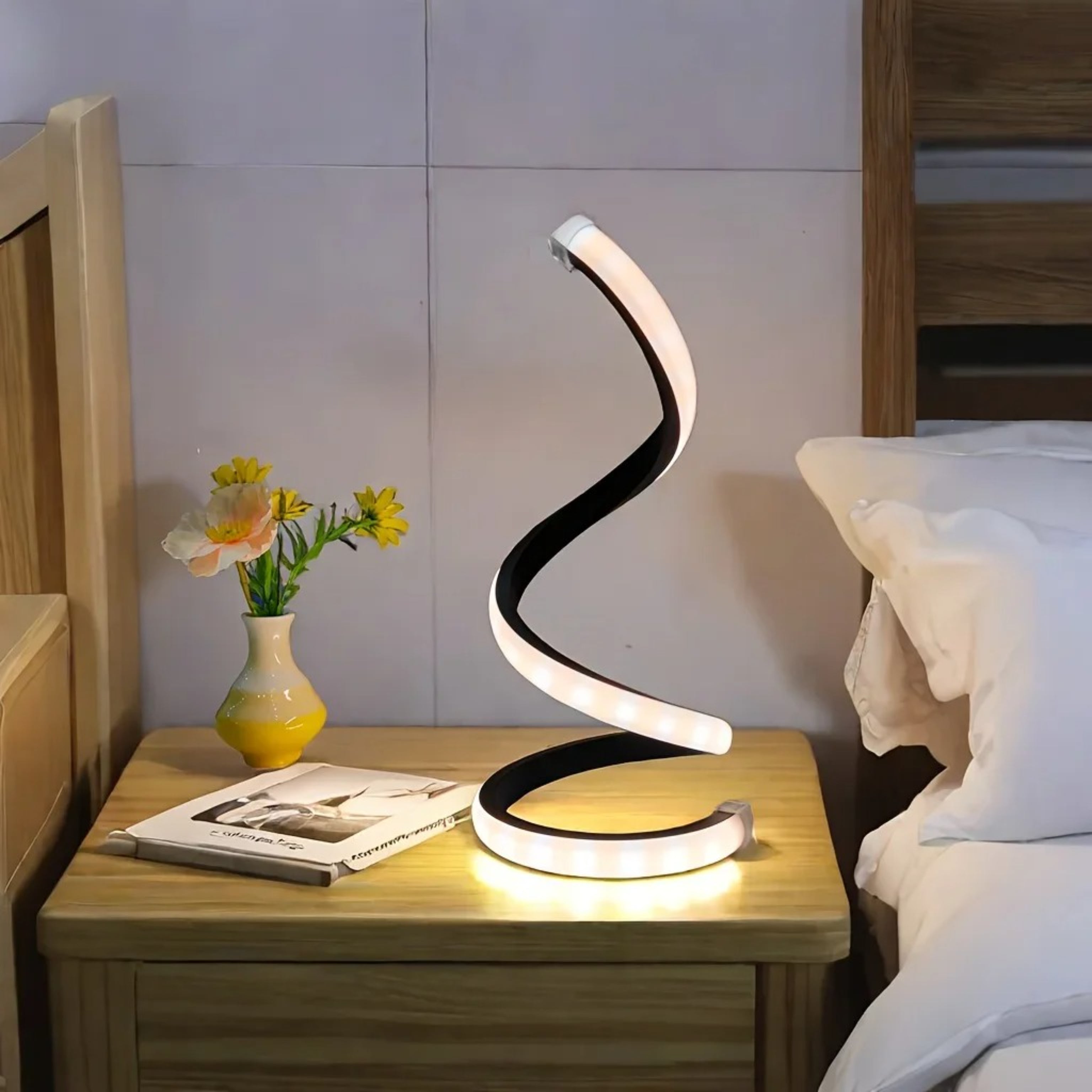Lampe de table Spiral LED Ma boutique