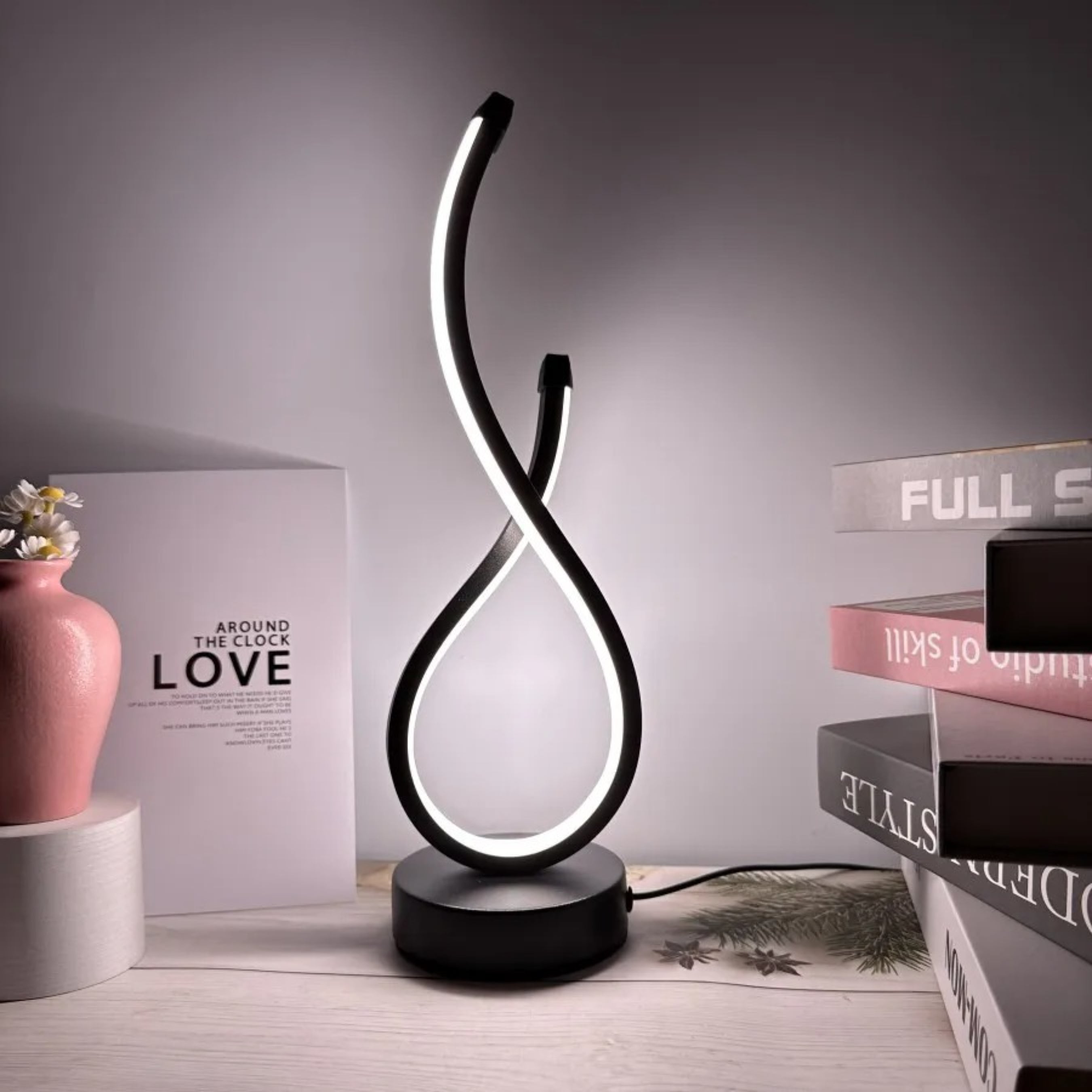 Lampe de table Spiral LED Ma boutique